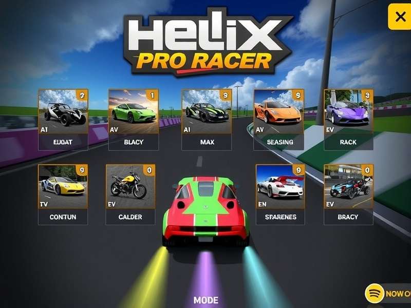 Helix Pro Racer Vehicle Collection